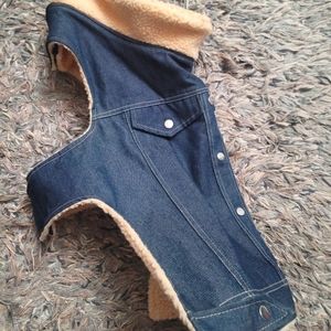 Max Studio Denim Dog Jacket
